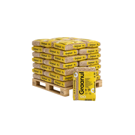 Graanul halve pallet 450 kg