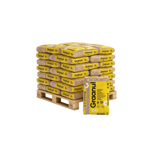 Graanul halve pallet 450 kg