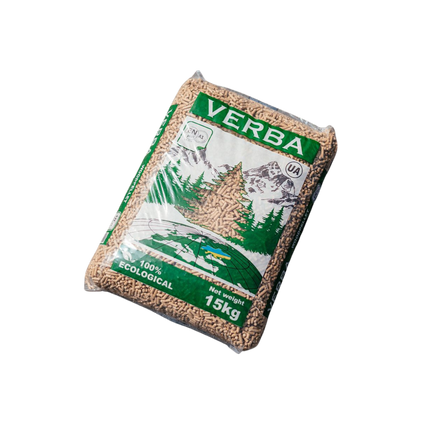 Verba 100% naaldhoutpellets ENplus A1 pallet met 66 zakken x 15KG | 990kg